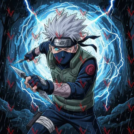 Kakashi Hatake Fan Art – Naruto Illustration