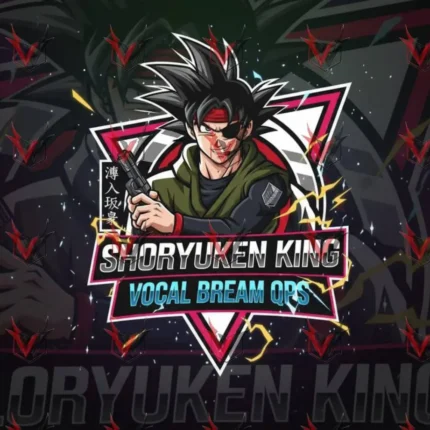 SHORYUKEN KING Esports Logo – Tactical Son Goku Design